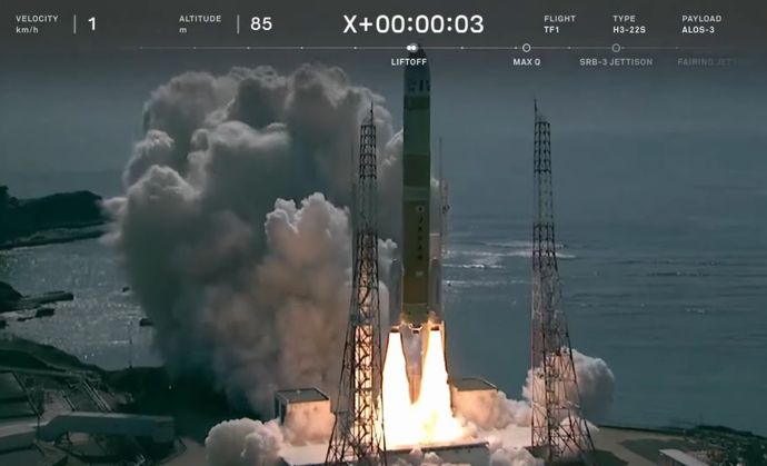 「H3」ロケット打ち上げ失敗した原因、2段目のエンジンで機器の一部がショートか…JAXA！
