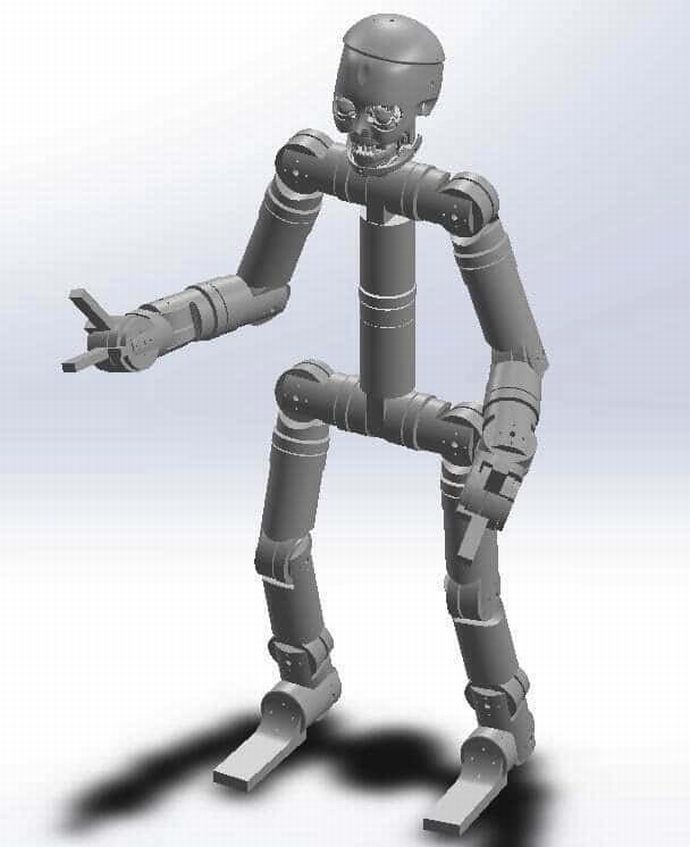 純国産の人型ロボット、来春に試作機…パワー重視と俊敏性の2モデル！