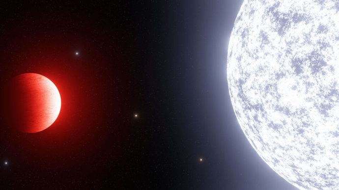 4300°Cの高温惑星「KELT-9b」の大気から「テルビウム」を発見…大気中で見つかった最も重い元素！