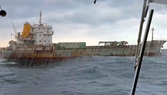 中国貨物船が台湾北部の海底ケーブルを意図的に損傷させた疑い…台湾海巡署が捜査開始！