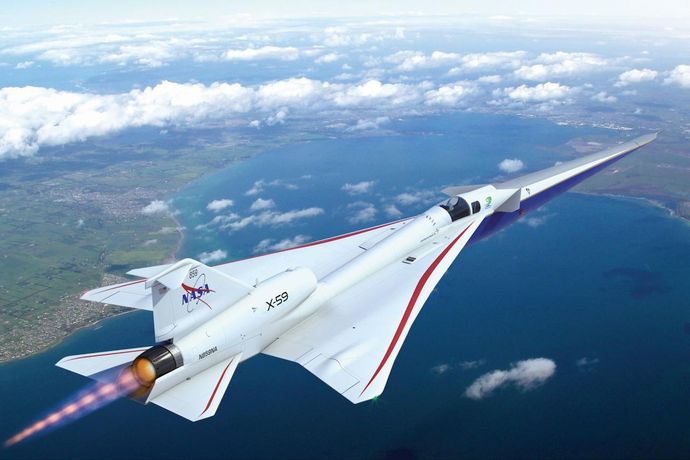 NASAが日本でソニックブームのない超音速飛行技術をテスト…JAXAと共同で実験機の縮尺模型を用いた風洞実験！