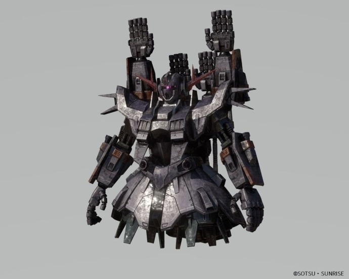 大阪万博「ガンダム」パビリオン内部を公開…「ジオング タイプMA」の設定画もお披露目！