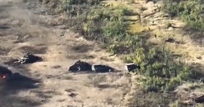 ロシア軍装甲部隊がノヴォミハイリフカ(ドネツク州マリンカ南)でも攻勢失敗…ウクライナ軍が撃退！