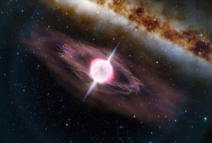 葉巻銀河M82の天体「マグネター」から巨大ガンマ線バーストを確認！