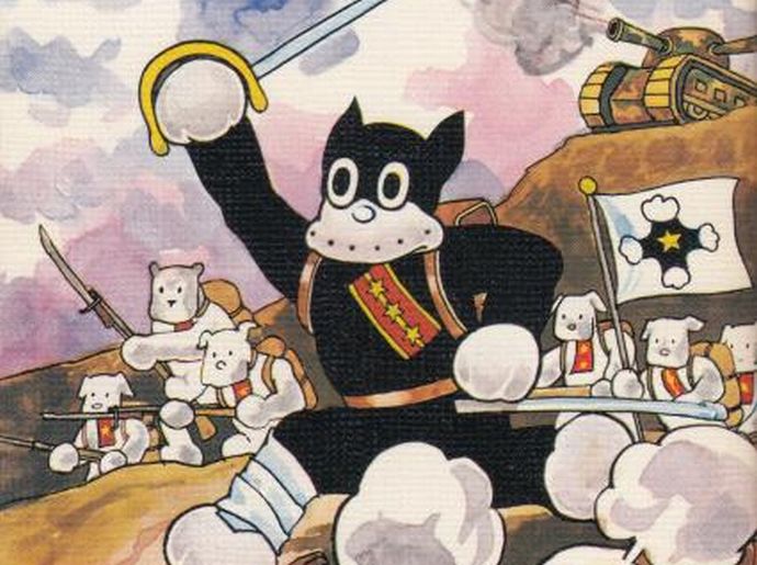 戦争中に「のらくろ」が果たした知られざる役割…マンガは戦争にどのように利用されたのか！