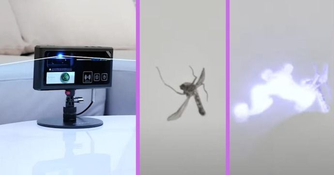 「蚊」をレーザーで撃ち落とす小型の迎撃アイテム「フォトン・マトリックス」が登場！