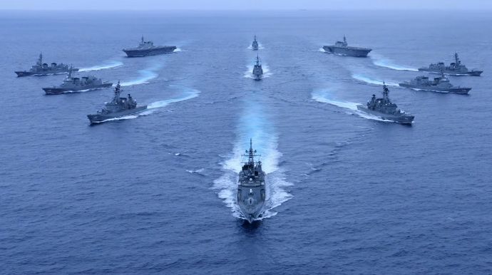 10年後の海自水上艦艇部隊編成予想…4つのDDH護衛隊のうち半分が3隻編成に！