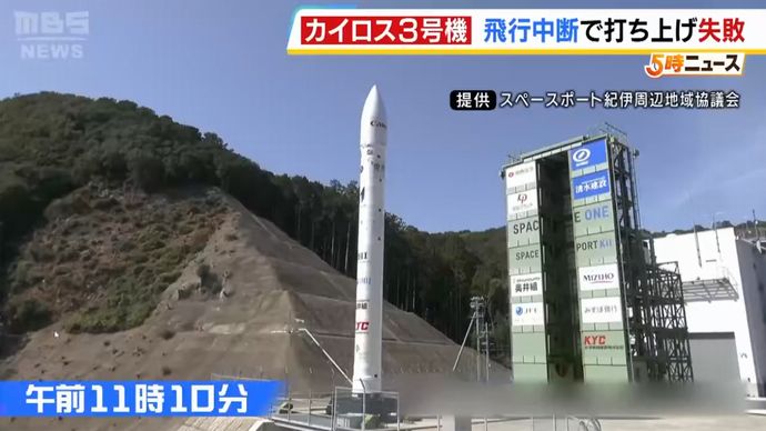 小型ロケット「カイロス」3号機打ち上げの失敗、原因は自律飛行安全システムの誤作動か！