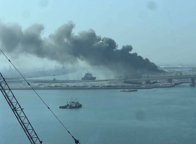 イラン、フランス軍が駐留するUAEアブダビ海軍基地に自爆ドローン攻撃！