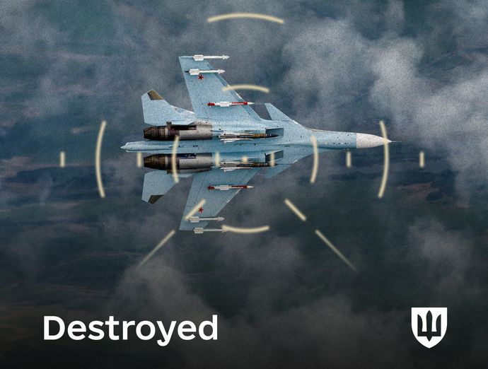 ウクライナ軍、ザポリージャ方面でロシア軍のSu-34戦闘爆撃機を撃墜！