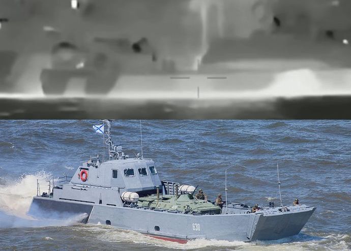 クリミア半島でロシア黒海艦隊の小型揚陸艦2隻をドローンで攻撃…ウクライナ当局が映像公開！