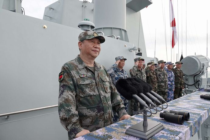 中国「アメリカは張子の虎だ　中国軍を恐れている」…メディア動員し国内向け宣伝展開！