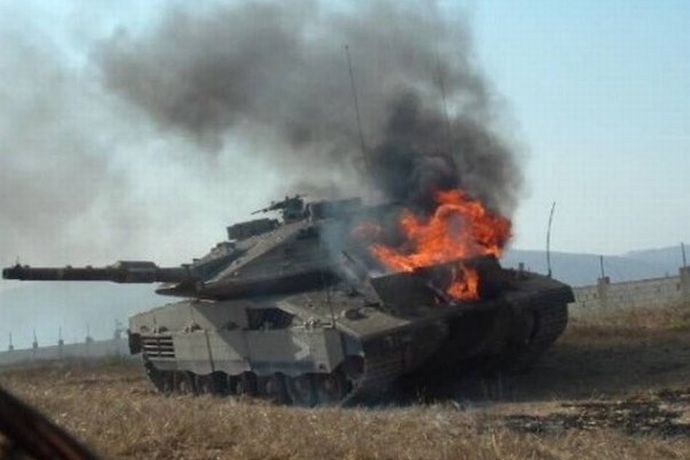 イスラエル軍のメルカバ戦車、これまでに破壊された総数は61両に！