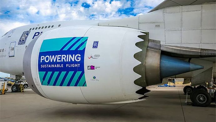 ロールスロイス、世界最大の航空機用エンジン「ウルトラファン」のテスト飛行に成功！