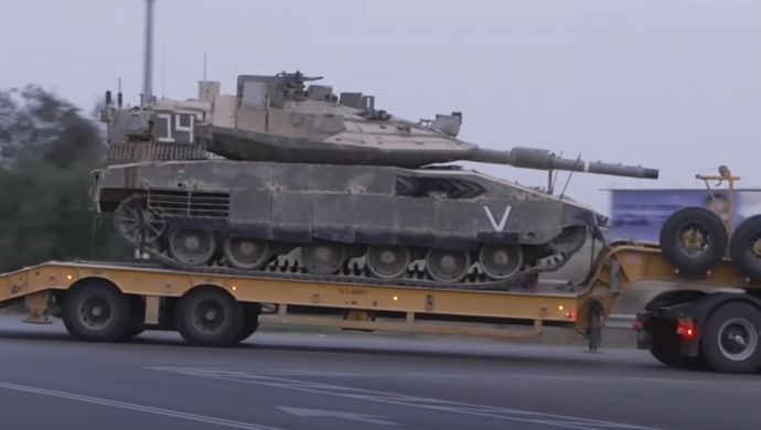 ガザ境界に軍用車両400台、衛星画像で確認…イスラエル軍の地上侵攻間近か！