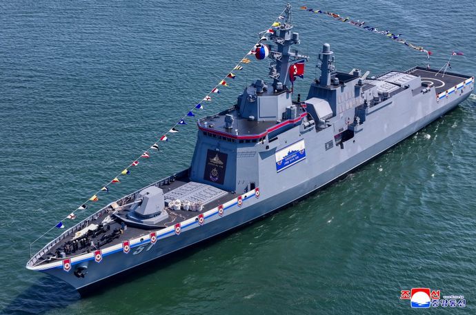 北朝鮮新型艦、5000トンに74セルって「もがみ」とあんま違わないサイズに4.6倍以上もVLS積めるのか！