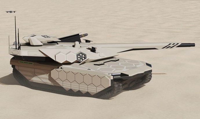 韓国現代ロテムが次世代ステルス戦車「K3」を構想中…水素燃料電池にAI脳など夢のような装備？！