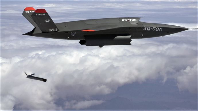 米空軍、ステルス無人戦闘機「XQ-58A ヴァルキリー」のAI飛行に初成功！