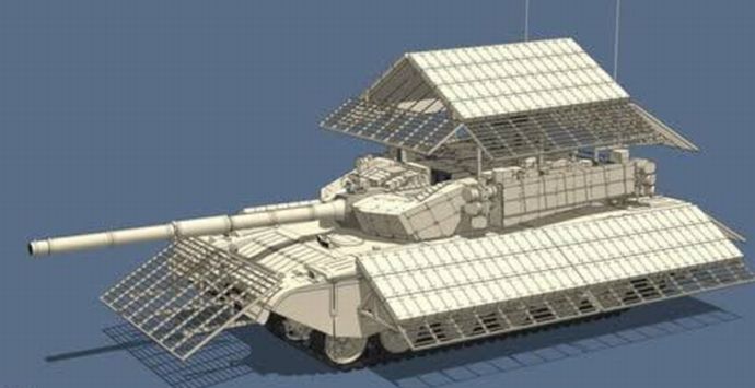 ドローン、電子戦術対策を完備した2024年最新の戦車デザイン？！