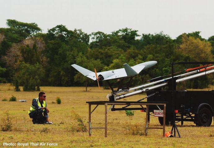 タイ空軍、自国開発の自爆型ドローン「カミカゼ」を発表…試験発射に成功！