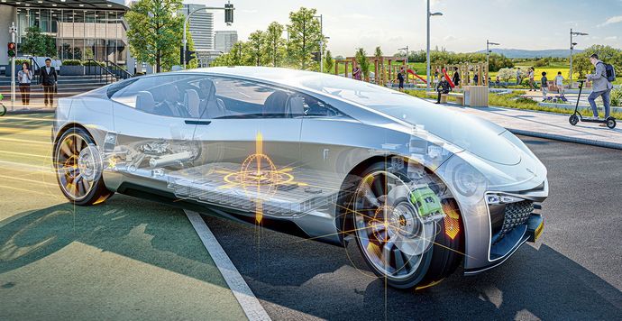 液体を使わない乾式の電気機械式ブレーキを開発…コンチネンタル！