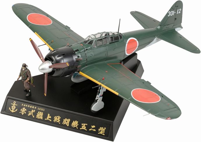 細部までこだわったダイキャスト戦闘機「1/32 零式艦上戦闘機五二型」に込められた開発者の思い！