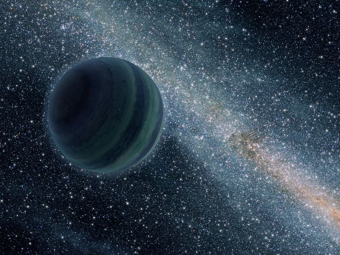 宇宙を単独で旅する土星サイズの浮遊惑星を発見…距離と質量の初測定にも成功！