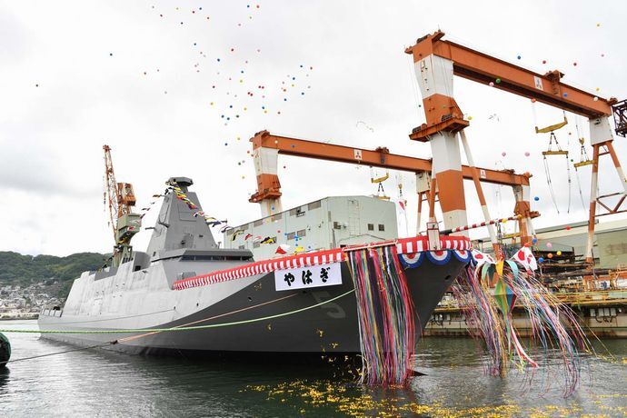 もがみ型護衛艦の5番艦「やはぎ」が5月21日に就役へ…引渡式・自衛艦旗授与式が開催！