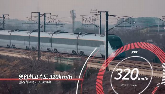 最高時速320キロ、乗り心地は飛行機のビジネス席並み…韓国の新型高速列車「KTX青竜」！