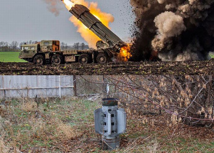 「庭に変な物が刺さっている」…ロシア軍多連装ロケット砲BM-30「スメルチ」の不発弾を回収！