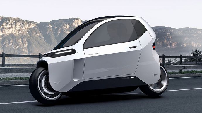 もうすぐ乗れる？倒れない二輪EV「Lit Motors AEV」が生産計画を発表！