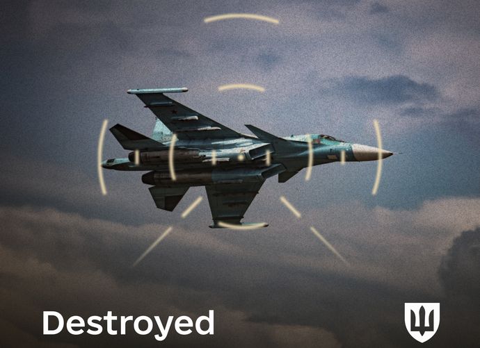 ロシア軍のSu-34戦闘爆撃機がスネーク島付近でウクライナ軍のパトリオットによって撃墜か！