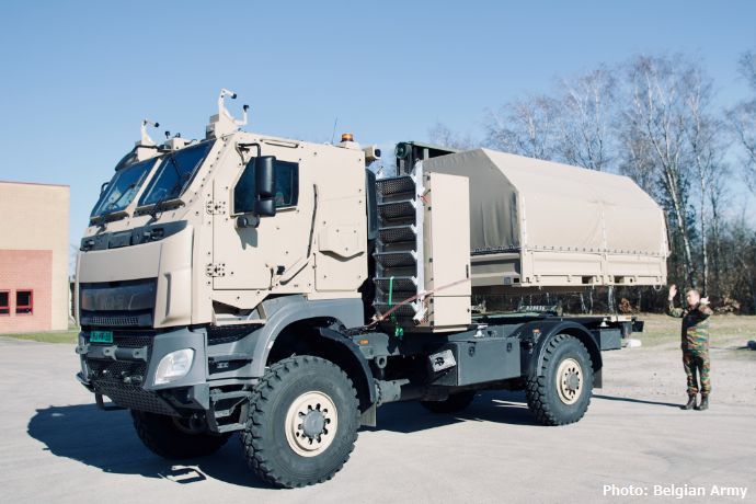 ベルギー国防省、2023年秋までに新型多目的トラック636両を受領！