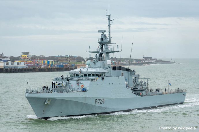 英海軍、ベネズエラと緊張高まるガイアナにリバー級哨戒艦「トレント」を派遣…英連邦加盟国を支援！