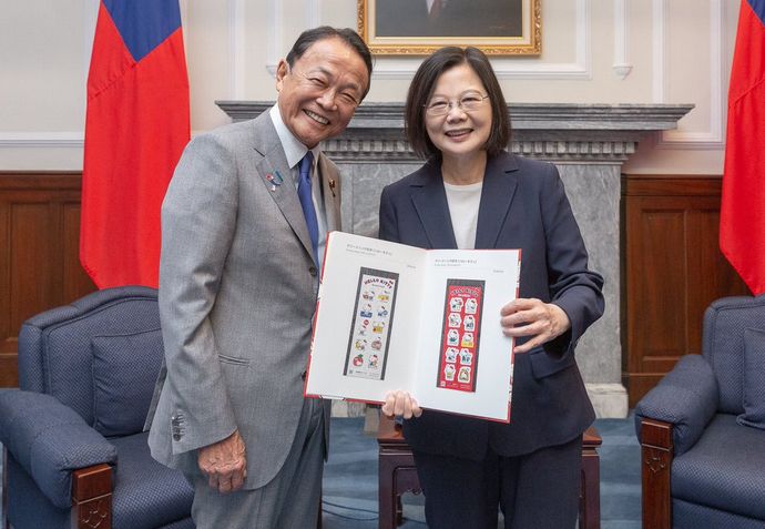 自民党の麻生副総裁「いざとなったらやり返す国民的合意も必要だ」…台湾情勢など巡り！