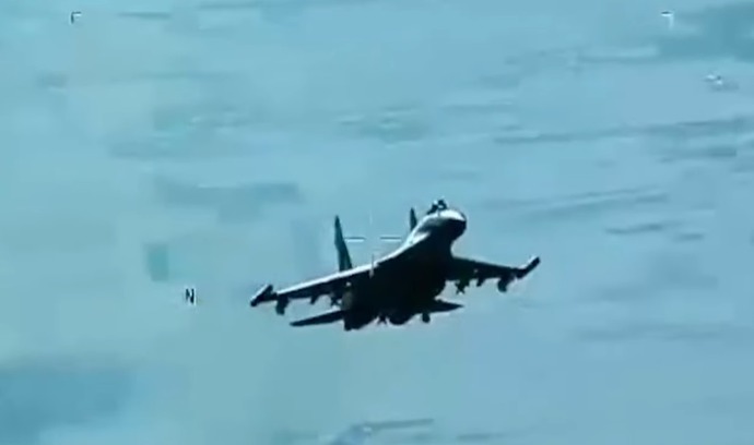 ロシア軍のSu-35戦闘機が黒海に続きシリア上空でも米軍無人機MQ-9に損傷を与える！