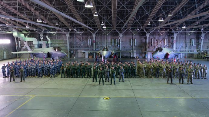 「武士道ガーディアン25」で日米豪3ヶ国のF-35ステルス戦闘機が共演！