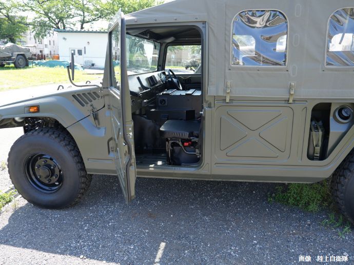 「夏を乗り切れる」…陸自第1普通科連隊、一部の高機動車にエアコンが設置！
