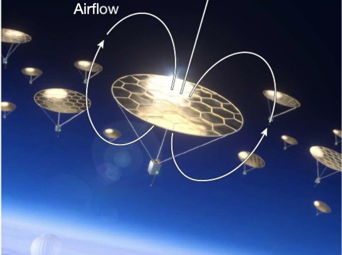 太陽光だけで浮遊する飛行体、高度50～100kmの未開拓層でも浮く…米国チームが技術開発！