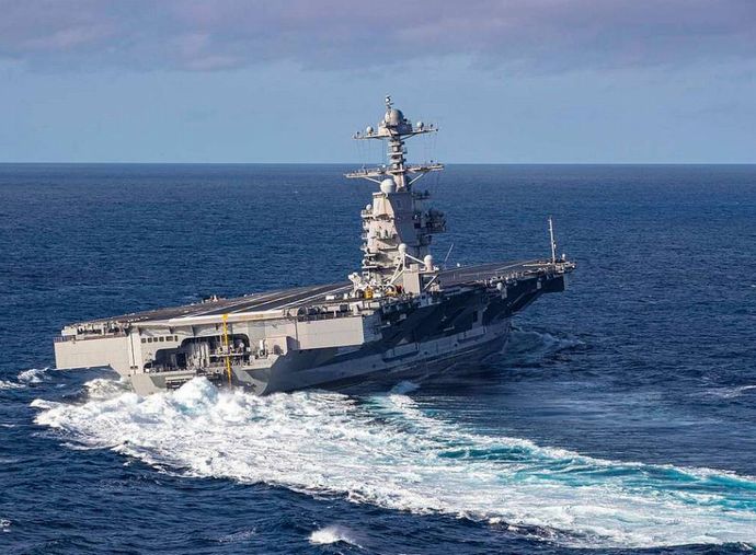 米海軍最新鋭空母のトイレ故障問題、乗員が長引く海上任務のストレスでTシャツを流したか？！