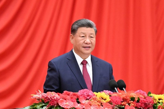 習近平主席「台湾は中国の神聖な領土」 改めて統一に決意表明…建国75年祝賀行事！