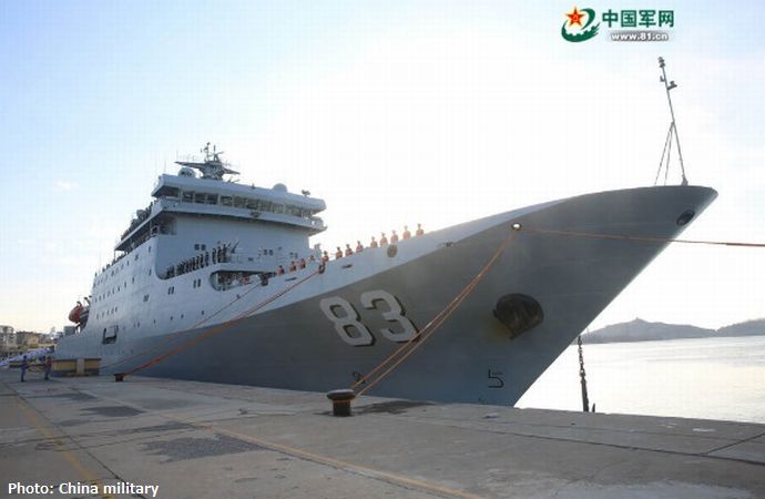 中国海軍の訓練艦「戚継光」がフィリピンに異例の寄港…両国の緊張が高まる中！