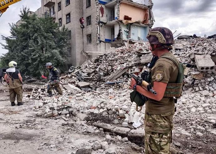 ウクライナ東部の重要な兵站拠点チャシブヤール、ロシア軍が70％を制圧完了…TASS通信！