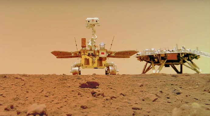 中国初の火星探査車「祝融号」休眠から覚醒せず…このまま永眠の可能性！