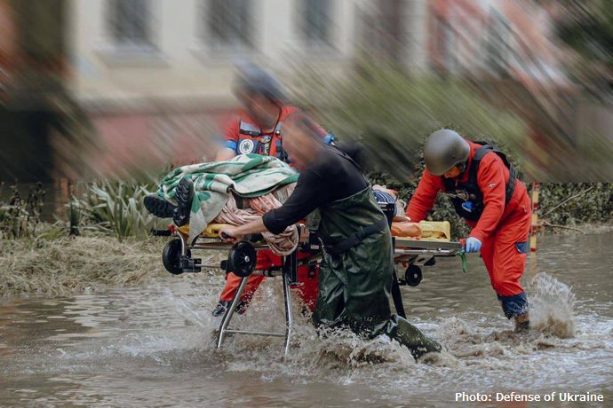 ロシア軍、洪水地域で高齢者を乗せてた救助隊ボート3隻を砲撃、3人が死亡…ウクライナ南部！