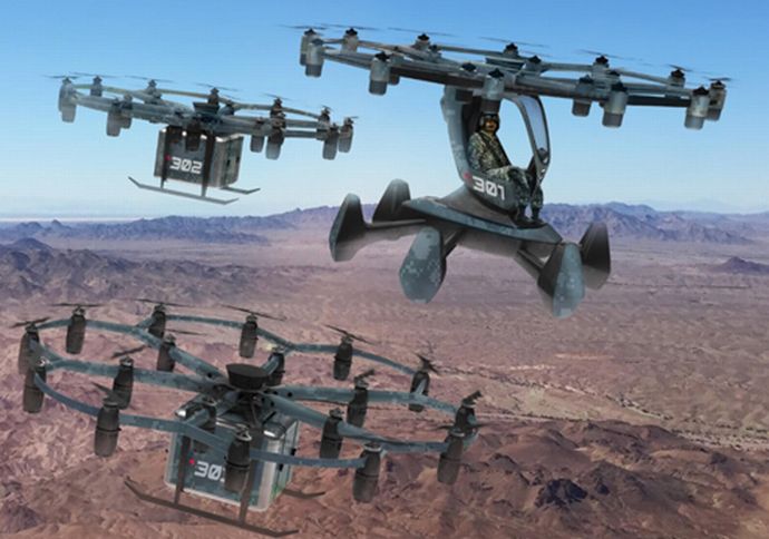 デモ飛行で破損した「空飛ぶクルマ」は、米エアクラフト社製の「HEXA」…万博協会！