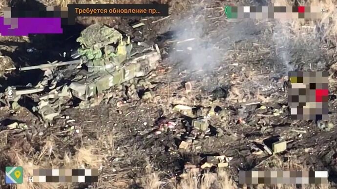 クピャンスクの森で大損害、ロシア陸軍第1親衛戦車軍が戦車大隊に改編！