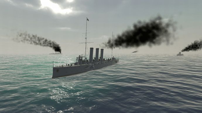 旗艦戦艦三笠に乗り込んで「東郷ターン」が出来るゲーム…日露戦争を戦い抜く蒸気戦艦海戦シム！