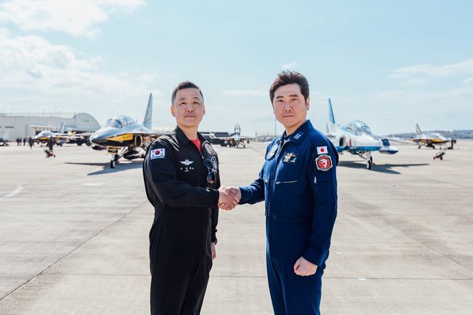 韓国空軍のアクロバットチーム「ブラックイーグルス」が再び空自那覇基地へ！