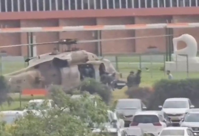 イスラエル軍兵士に多くの死傷者か…5機の軍用ヘリコプターが病院に着陸！